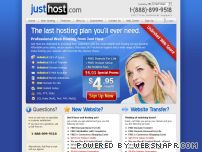 JustHost.com Website