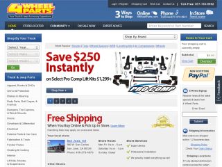 4wheelparts coupon code