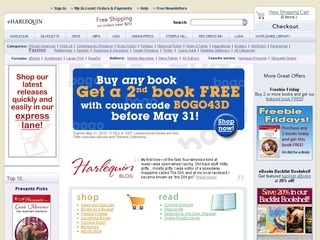 Harlequin coupon codes About Harlequin orimono.ga is a great location for shopping if you enjoy reading inspiring and thoroughly entertaining romance novels. The website features a multitude of captivating books that will appeal to many, and you are certain to find reading material that .