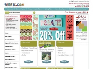 fabric.com coupon code