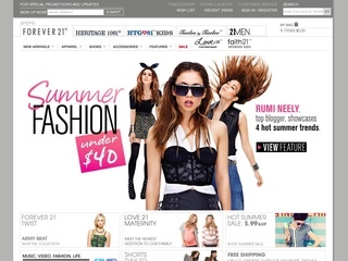 Forever21.com coupon code