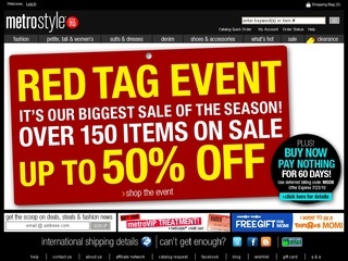 Metrostyle coupons