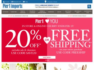 pier1 coupon code