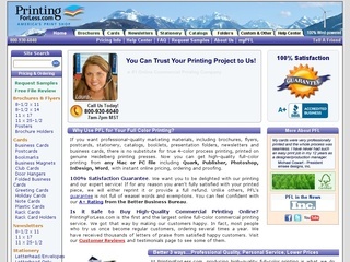 Printing For Less coupons