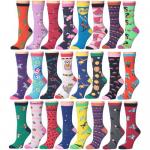 12-Pairs Women 's Colorful Fun Patterned