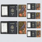 Patriotic RFID Passport Wallet with CDC