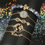 14k Gold Plated Women Fashion Bracelets