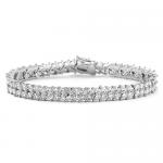 Double Row Tennis Bracelet