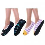 Winter-Weight Indoor Slipper Socks with ...