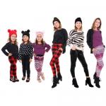 Mommy And Me Velvet Patterned Leggings