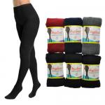 Women 's Winter Tights With Heel 6-Pack