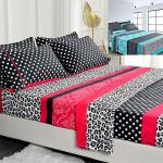 Pink Patchwork Sheet Set- American Home