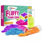 Kids Fluffy Foam Sand Set - Includes 5
