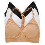 Racerback Sports Bra With Adjustable Str...