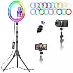 12inch RGB Ring Light with Foldable