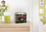 10.5cm x 14cm Personalised Glass Photo