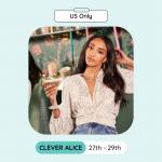 Clever Alice Online Sample Sale (U,S)