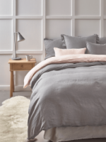 Save 50% on Washed Linen Single Duvet