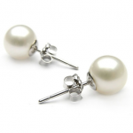 6mm or 8mm 925 Sterling Silver Pearl