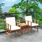 3-Piece Outdoor Patio Furniture Set