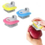 Soft Bristle Fruit & Vegetable Scrubber