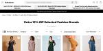 Extra 15% Off Selected Fashion Brands