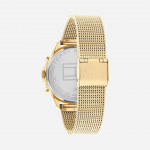 FREE Tommy Hilfiger Gold Milanese Bracel...
