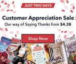 Customer Appreciation Magazine Sale at D...