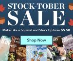 Stocktober Magazine Sale at DiscountMags...