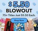 The $5.50 Magazine Sale is live at