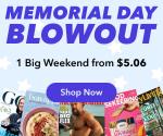 Memorial Day Magazine Blowout Sale at