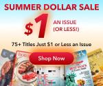 All Magazines $1 or Less Per Issue at