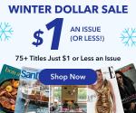 The $1 or Less Magazine Sale is Live