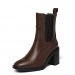 76% off Diva Chunky Chelsea Booties just