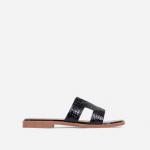 Save on Addison Caged Flat Slider Sandal