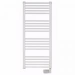 Elnur 600W White Heated Towel Rail With