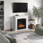 Tagu Helmi Fireplace, Pure White Suite