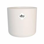 Elho White B.for Soft Round Flowerpot -