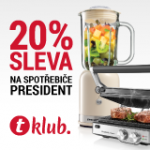 Sleva 20 % na spot ebi e PRESIDENT