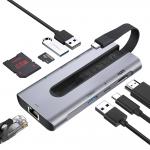 8-in-1 Portable USB-C Hub with 65% off