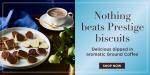 10% off Godiva Biscuits, Bars & Tablets