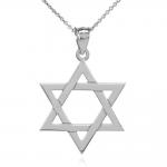 Star of David Medium Pendant Necklace in