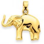 Elephant Pendant Necklace in 9ct Gold -