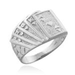 Men 's Royal Flush Poker Ring in