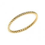 Stackable Rope Design Twisted Rope Ring