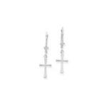 Cross Drop Earrings - Was 75, Now 68!