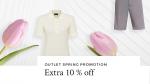OUTLET SPRING PROMOTION: 10 % EXTRA on