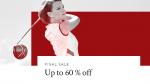 Up to 60 % off at GOLFINO! FINAL