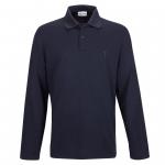 Men 's long-sleeved polo made from