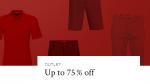 10 % off ALL styles from the outlet
